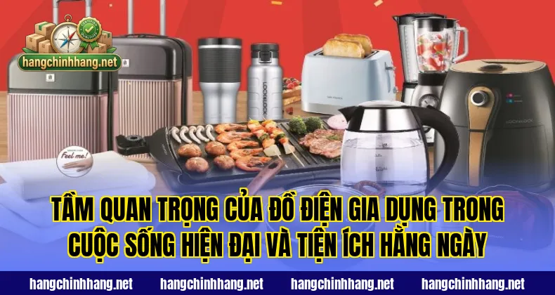Tầm quan trọng của đồ điện gia dụng trong cuộc sống hiện đại và tiện ích hằng ngày
