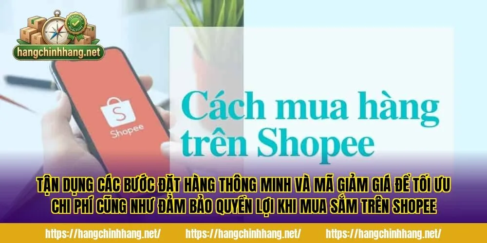 Tận dụng các bước đặt hàng thông minh và mã giảm giá để tối ưu chi phí cũng như đảm bảo quyền lợi khi mua sắm trên Shopee
