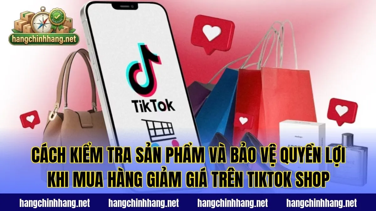 Cách kiểm tra sản phẩm và bảo vệ quyền lợi khi mua hàng giảm giá trên TikTok Shop