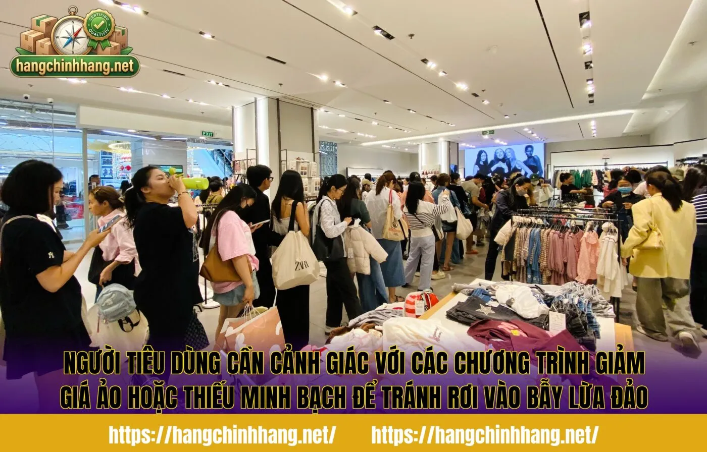 Người tiêu dùng cần cảnh giác với các chương trình giảm giá ảo hoặc thiếu minh bạch để tránh rơi vào bẫy lừa đảo