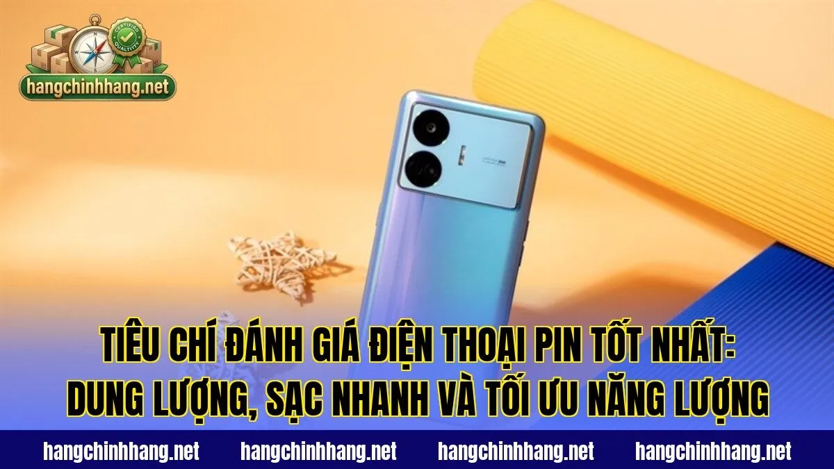Tiêu chí đánh giá điện thoại pin tốt nhất: dung lượng, sạc nhanh và tối ưu năng lượng