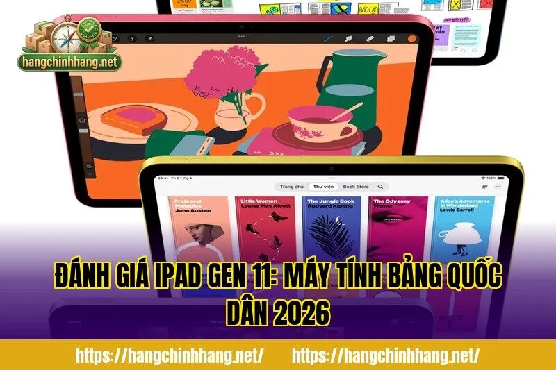 ĐÁNH GIÁ IPAD GEN 11: MÁY TÍNH BẢNG QUỐC DÂN 2026