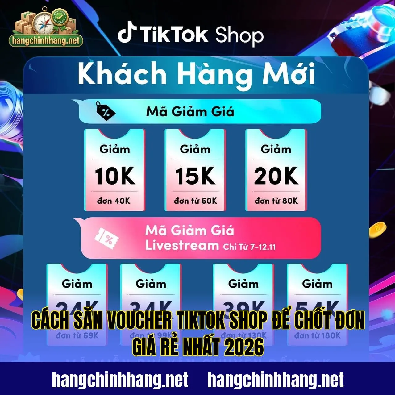 Cách Săn Voucher Tiktok Shop Để Chốt Đơn Giá Rẻ Nhất 2026