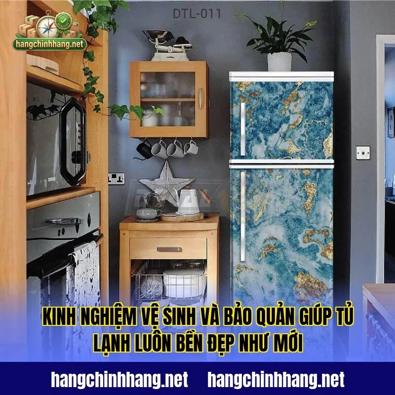 Kinh nghiệm vệ sinh và bảo quản giúp tủ lạnh luôn bền đẹp như mới