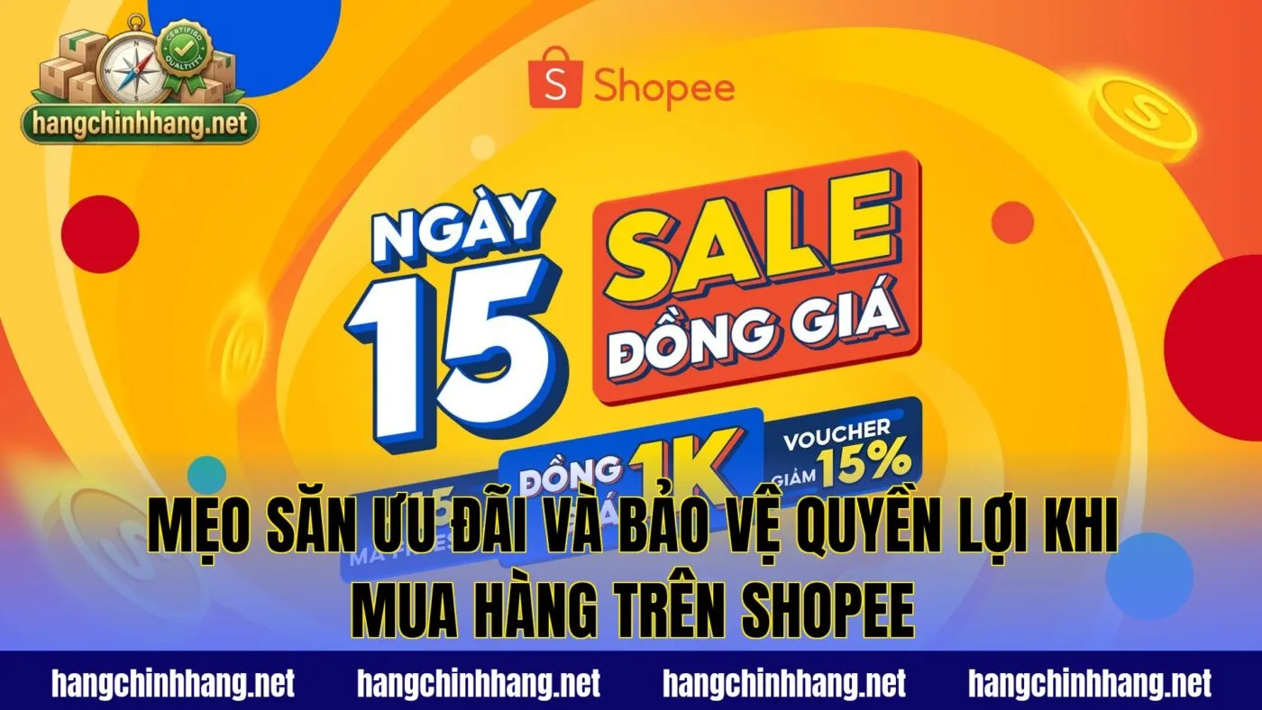Mẹo săn ưu đãi và bảo vệ quyền lợi khi mua hàng trên Shopee