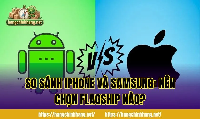 SO SÁNH IPHONE VÀ SAMSUNG: NÊN CHỌN FLAGSHIP NÀO?