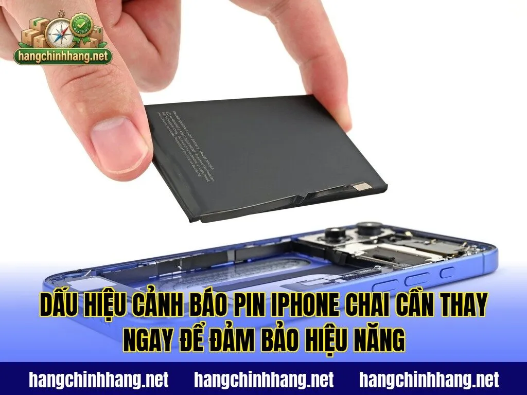 Dấu hiệu cảnh báo pin iPhone chai cần thay ngay để đảm bảo hiệu năng