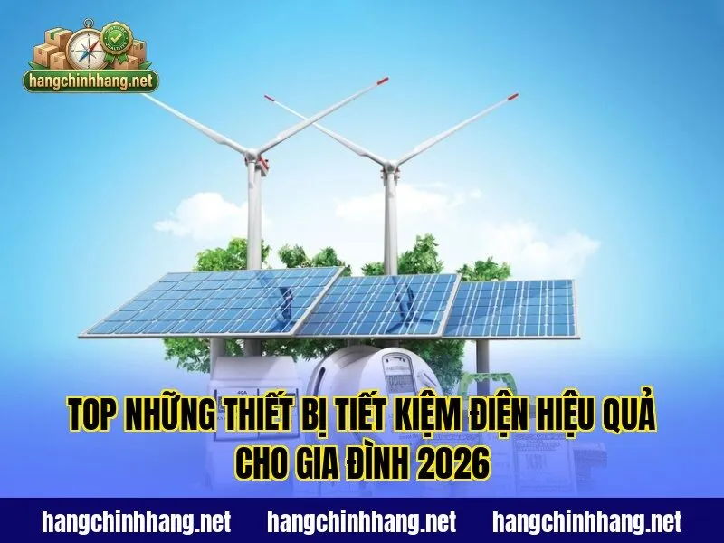 Top Những Thiết Bị Tiết Kiệm Điện Hiệu Quả Cho Gia Đình 2026