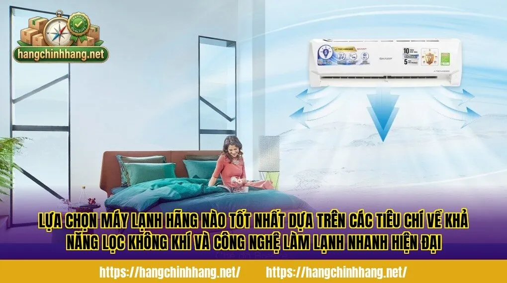 Lựa chọn máy lạnh hãng nào tốt nhất dựa trên các tiêu chí về khả năng lọc không khí và công nghệ làm lạnh nhanh hiện đại