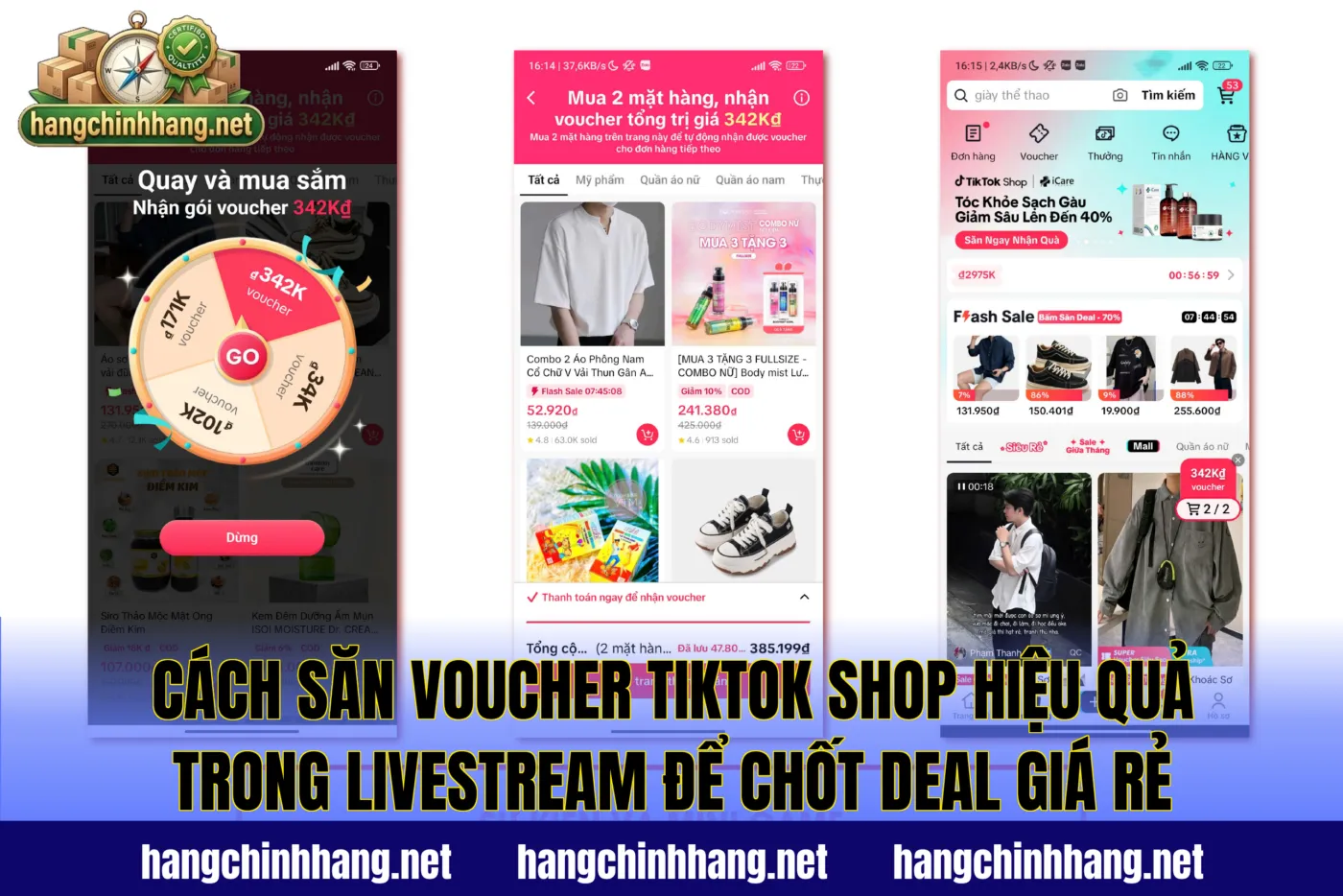 Cách săn Voucher TikTok Shop hiệu quả trong livestream để chốt deal giá rẻ